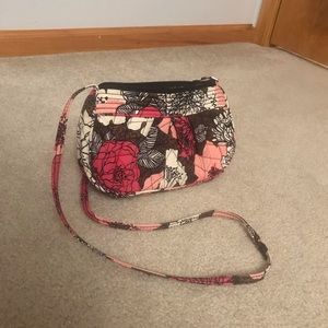 Vera Bradley Frannie Purse in Mocha Rouge